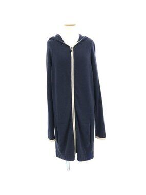 Chanel Long Cardigan Navy
